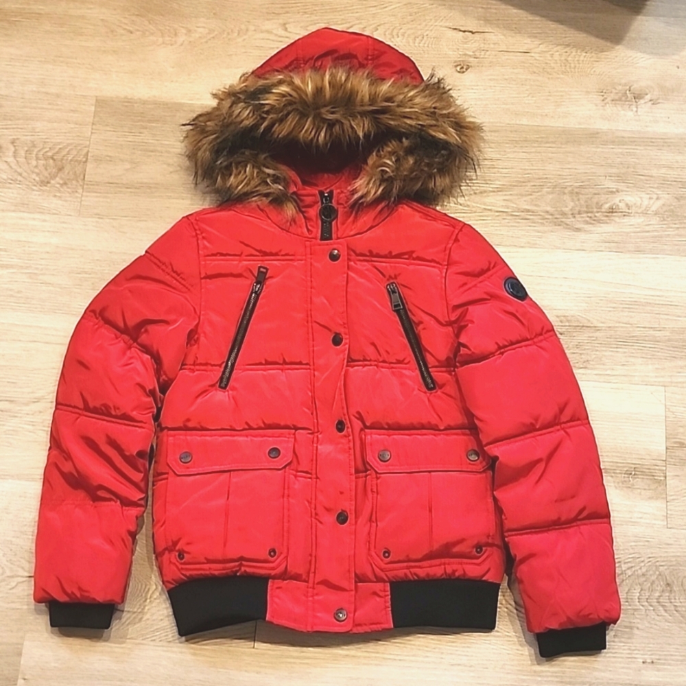 Girls DKNY Coat Size 10/12